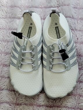 Seekway Water Quick-Dry Aqua Sock Barefoot Beach Swim Shoe W8.5 M7.5 EU Size 39
